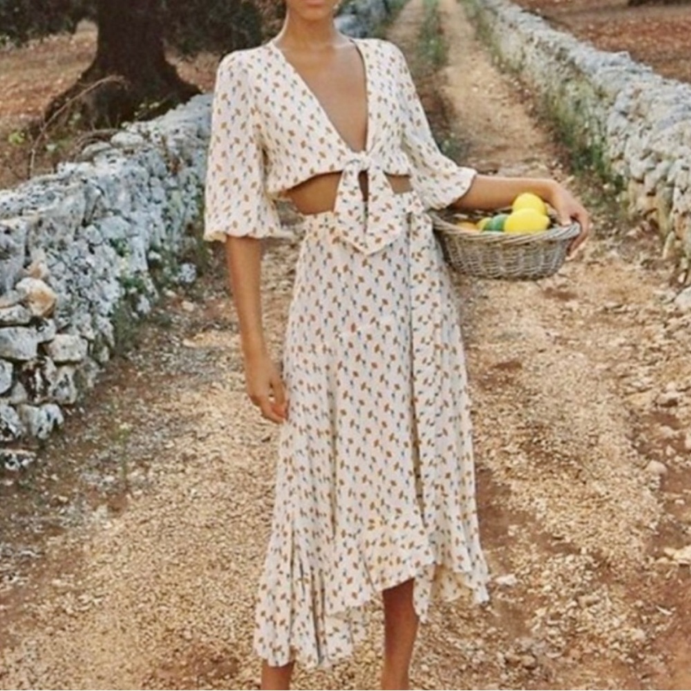 Faithfull the Brand skirt and top set